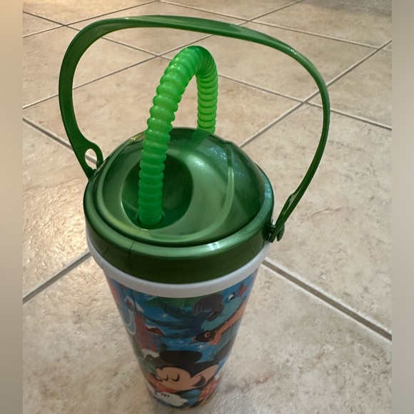 Disney Typhoon Lagoon Reusable Drink Cup Tumbler with straw - Picture 7 of 9